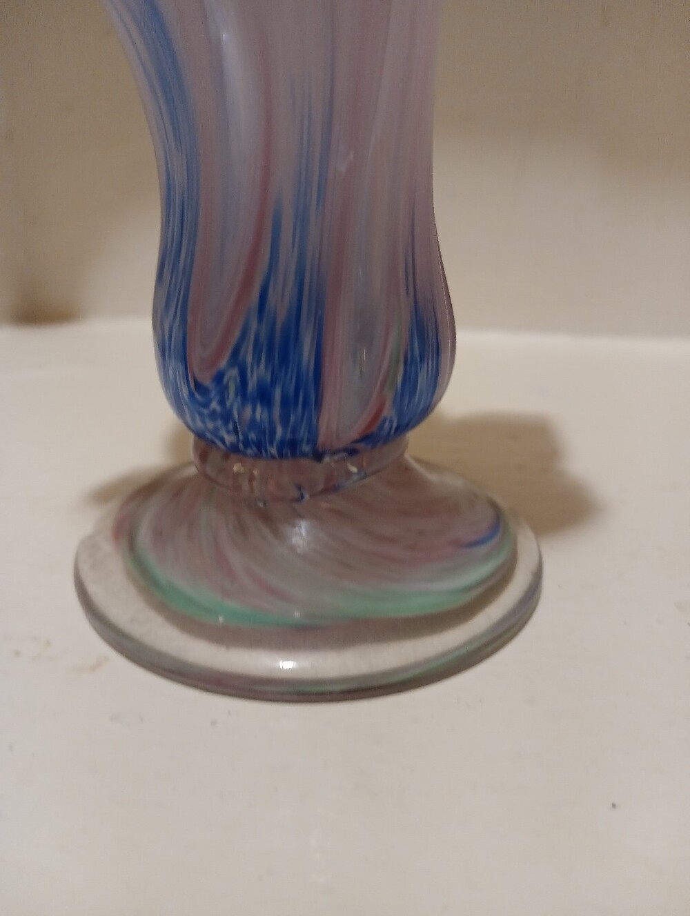 Two's Company Hand-blown Glass Vase - Picture 9 of 12